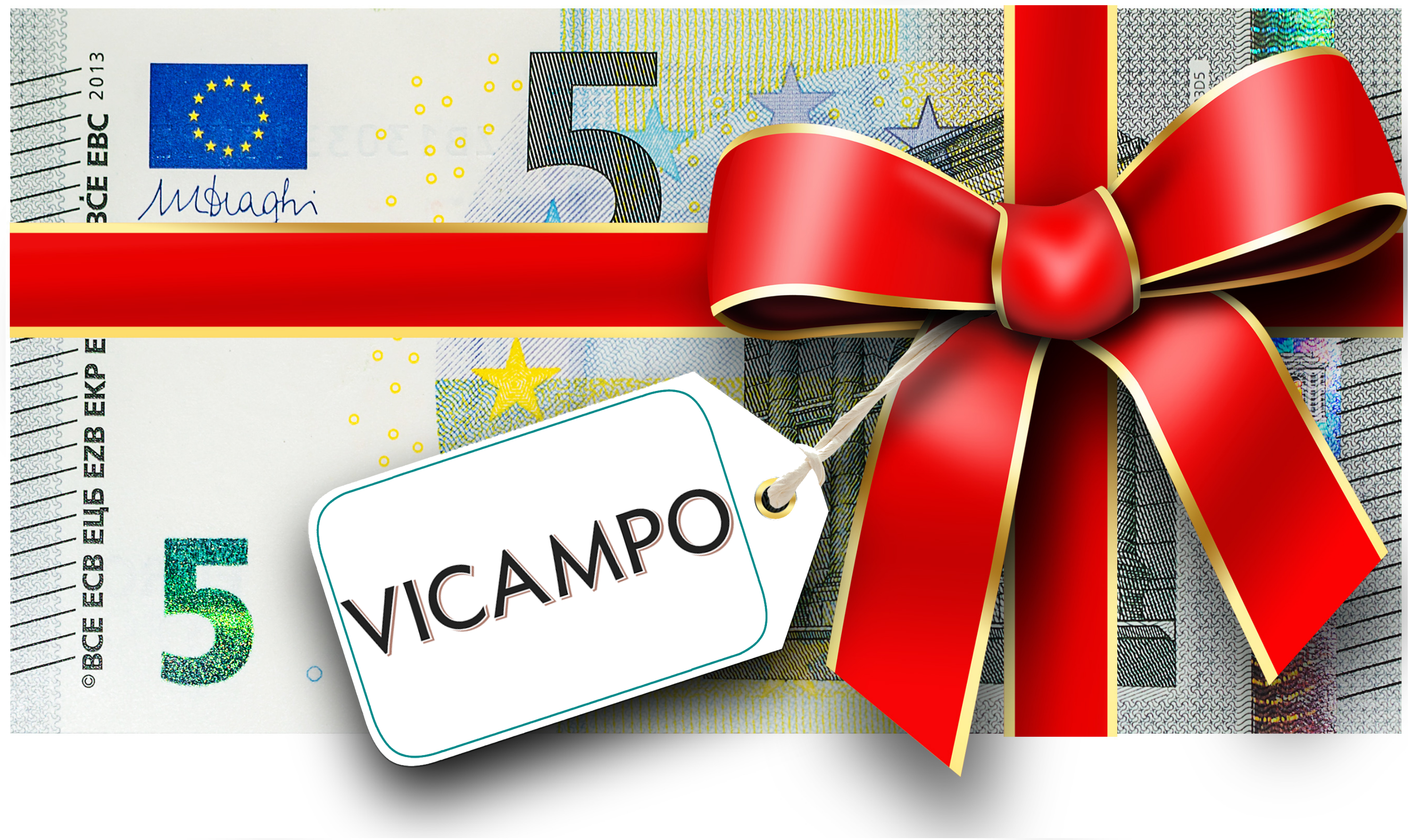 Vicampo Gutschein ☆ 5 € ☆ Guthaben für deine Wein Bestellung