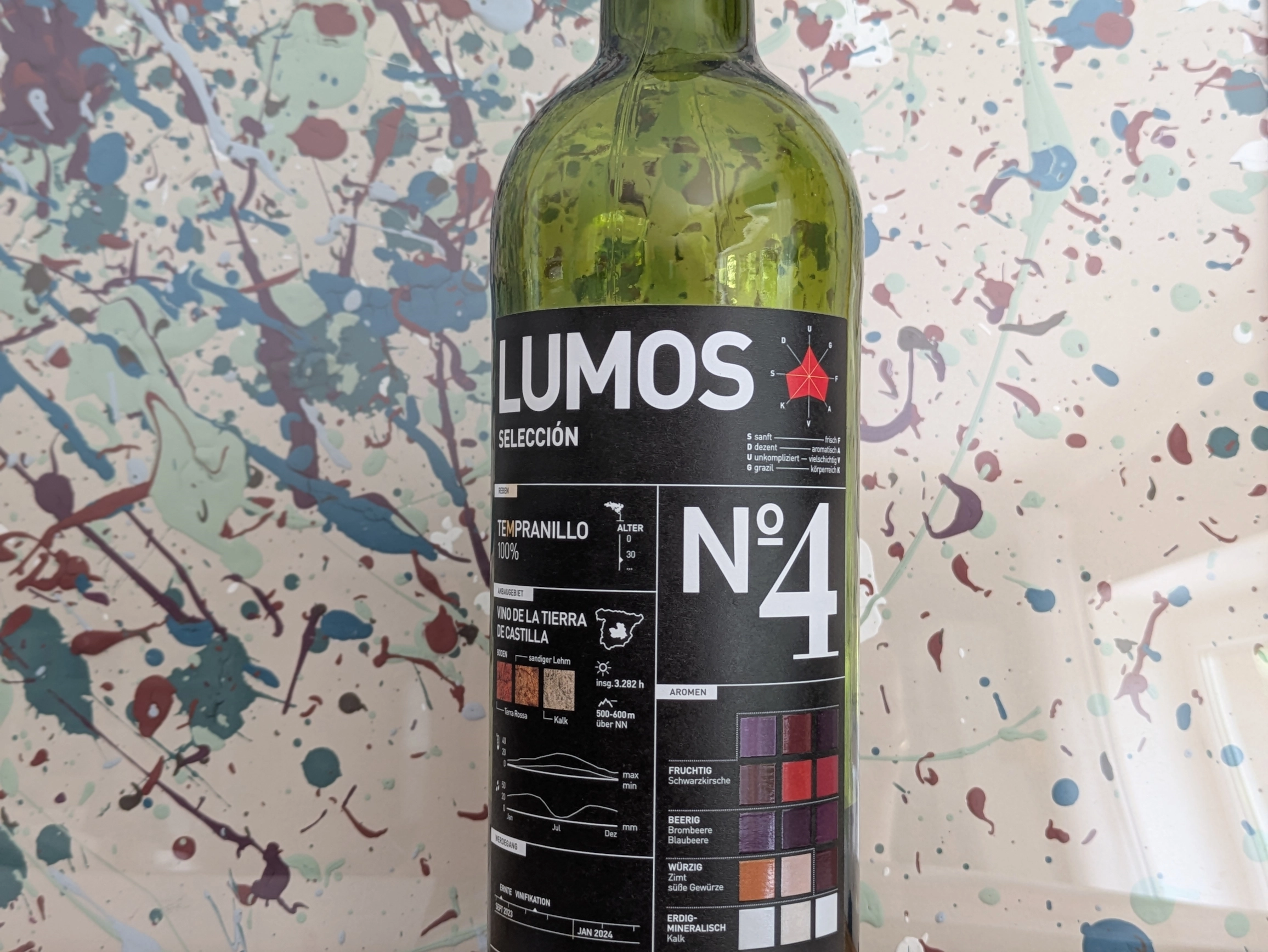 Wein-Tasting: LUMOS No.4 Tempranillo