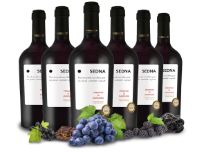 Vorteilspaket 6 Flaschen Primitivo di Manduria SEDNA bei ebrosia