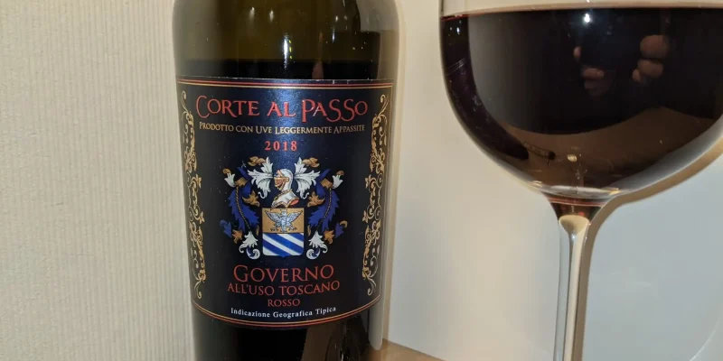 Wein-Tasting: Corte al Passo ‚Governo All’Uso Toscano‘ 2018 –  Casa Vinicola Nistri