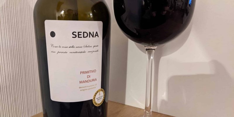 Wein-Tasting: SEDNA DOP 2018 Vigneti del Salento Primitivo di Manduria